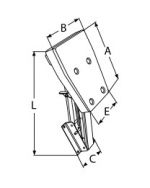 MOTOR BRACKET WITH PLASTIC PLATE, max. 30 kg — 814596210 MTECH