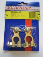 PAIR BATTERY TERMINALS (BRONZE) — GS11246