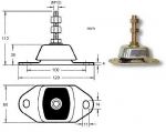 ENGINE MOUNT 12mm  55 kgs — GS38103