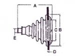 MOTORWELL BOOT BLACK Dm. 105 mm. — GS41155