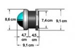 COMPASS RITCHIE V-57 BLACK — RITV-57