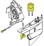 КОМПЛЕКТ АЛУМИНИЕВИ АНОДИ MERCURY ALPHA GEN1 — KIT ALPHA ONE GEN1AL TSEAL