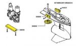 KIT ANODES MERCURY VERADO 4 ALUMINUM — KIT VERADO 4/AL TSEAL