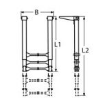 ТЕЛЕСКОПИЧНА СТЪЛБА A4 3-СТЪПАЛА — 843743 MTECH