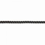 ВЪЖЕ ПОЛИЕСТЕР, ТРОЙНО УСУКАНО - ЧЕРНО 24mm — T5224000 TREM