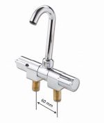 MIXER AND TAP WITH FOLDING SPOUT — N0103110 TREM
