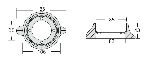 ЦИНКОВ АНОД VOLVO PENTA — VP-800705 RAK