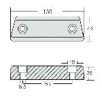 ZINC ANODE — VP-800708 RAK