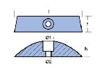 ЦИНКОВ АНОД VOLVO PENTA — 00710 TSEAL