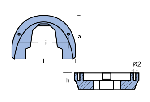 HORSESHOE OMC 90 HP — 00906 TSEAL