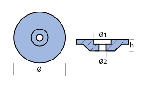 PLATE  YAMAHA 9,9 HP — 01106 TSEAL