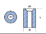 WASHER LUNGA FOR ENGINE YAMAHA — 01163 TSEAL