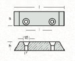 ZINC ANODE — FLP-800206 RAK