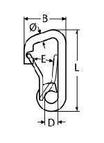 КАРАБИНА A4 10mm — 8305410 MTECH