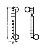 STAY ADJUSTER A2 104MM — 83462104 MTECH