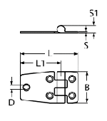 ПАНТА A2 58x38mm — 8568258 38 MTECH