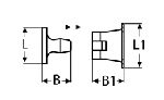 DOOR HOLDER A2 42MM — 8592242 MTECH