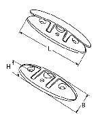 FOLDING CLEAT — 8146414155 MTECH