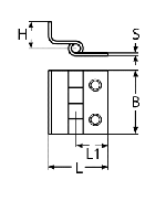 HINGE — 8952235 38 MTECH