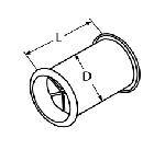 COCKPIT DRAIN SCUPPER — 814121276 MTECH