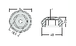 SLEIPNER SP55/75/95 NUT — L8125582 TREM