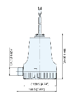 БИЛДЖ ПОМПА 24V 1400 GPH — GS20105