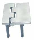 HINGE WITH THREAD - CAST A4 52x61 mm — 8925452 61 MTECH
