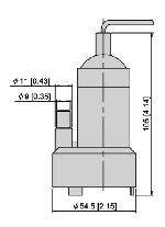 IMMERSION BILGE PUMP SUITABLE FOR WATER TANKS MOD. “CONCORDE“ — P0212052 TREM