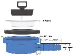 SINK WASTE KIT — Z0820090 TREM