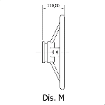 STEEERING WHEEL IN S.S. W/OVAL HANDGRIP — V.0.40 MAVIMARE