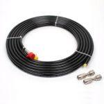 2 pcs 5/16 HOSES 7.5 m FITTED ONE SIDE + AC18T/916 — A.387 MAVIMARE