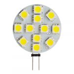 LED ЛУНИЧКА G4 12LED 2.2W 10/30V ф30mm /студена светлина/ — GS10504