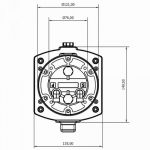 HYDRAULIC PUMP 27 CM3, TILT — GM2-MRA01-T MAVIMARE