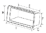 ИНТЕРИОРНА КУТИЯ С КАПАК 275x375 mm, /БЯЛА/ — L5316375 TREM