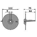 ZINC ANODE — CM41107-ZW1-B01