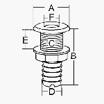 THRU-HULL PLUG — P0242115 TREM