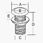 THRU-HULL PLUG — N2835143 TREM