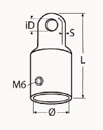 НАКРАЙНИК ЗА ТЕНТА 20mm А4 — 8310420 MTECH