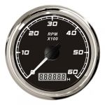 УРЕД ОБОРОТОМЕР С МОТОЧАСОВЕ 0-4000RPM 12/24V — L3280401 TREM