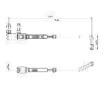 ADJUSTABLE TILLER ARM — A.250 MAVIMARE