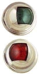 PAIR VERTICAL NAVIGATION LIGHTS 304 SS — GS10362