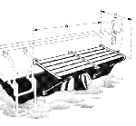 ПЛАТФОРМА 130 cm — S2655130 TREM