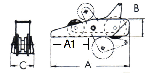 ВОДАЧ ЗА КОТВА AISI304 — GS70003