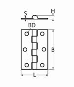 ПАНТА A4 55x100mm — 85674100 55 MTECH