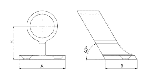 CENTRAL CONNECTOR FOR HANDRAILS — N4225041 TREM