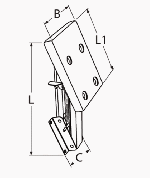 ПОДВИЖЕН ТРАНЕЦ ЗА РЕЗЕРВЕН ДВИГАТЕЛ, max. 30 kg, A2 — 8934210 MTECH