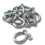 AISI 316 STAINLESS STEEL D BOW SHACKLE — M2110050 TREM