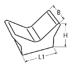 BOW GUARD GUM 100X75 mm — 88843100 MTECH