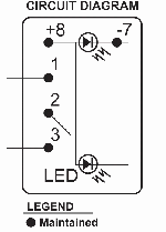 SPDT REMOTE CONTROL CONTURA SWITCH - ON-OFF-ON — BS2146