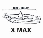 ПОКРИВАЛО ЗА ЛОДКА “COVY LINE“  X MAX /синьо/ — O2280850 TREM